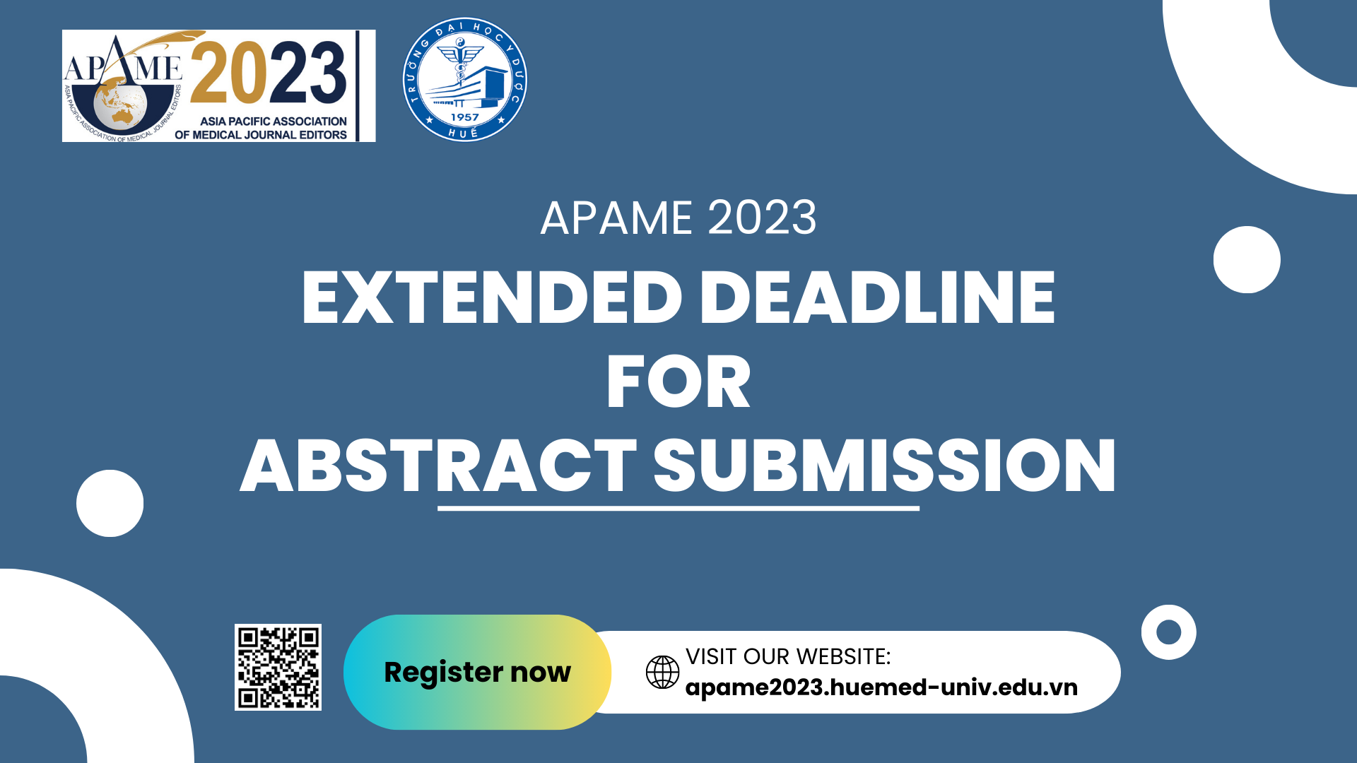 APAME 2023 Asia Pacific Association of Medical Journal Editors